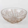 Coupe « Gui » verre blanc patiné sépia de René LALIQUE | Biron ||||||||
