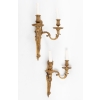 Paire d’Appliques en Bronze Ciselé et Doré Époque Napoléon III d’après Jean-Charles Delafosse (1734-1791) | Biron Paire d'Appliques en Bronze Ciselé et Doré Époque Napoléon III d'après Jean-Charles Delafosse (1734-1791)