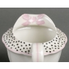 Service Café & Thé « Pois et Nœuds » porcelaine de Limoges de Suzanne Lalique pour Haviland | Biron Service Café & Thé "Pois et Nœuds" porcelaine de Limoges de Suzanne Lalique pour Haviland