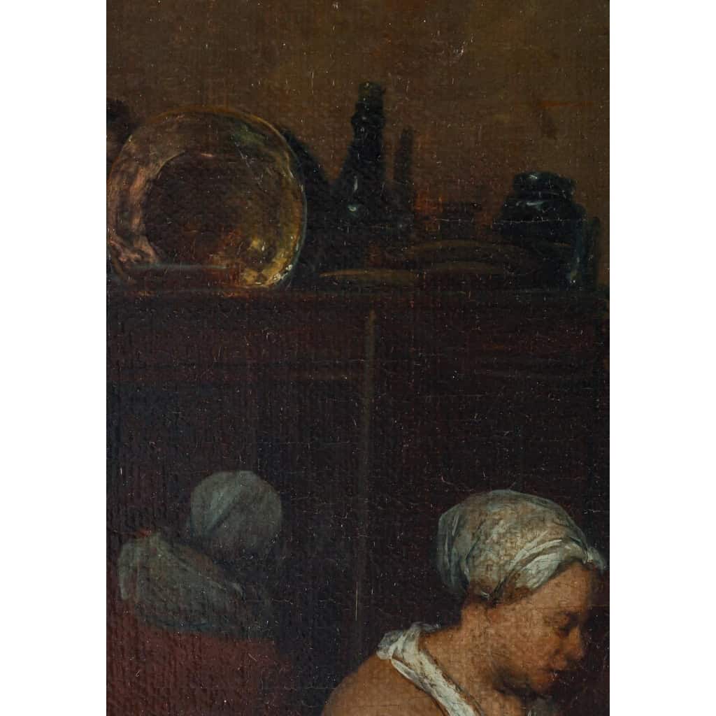 Retour du marché. Jan-Baptist Lambrechts 1680-1731 | Biron Retour du marché. Jan-Baptist Lambrechts 1680-1731