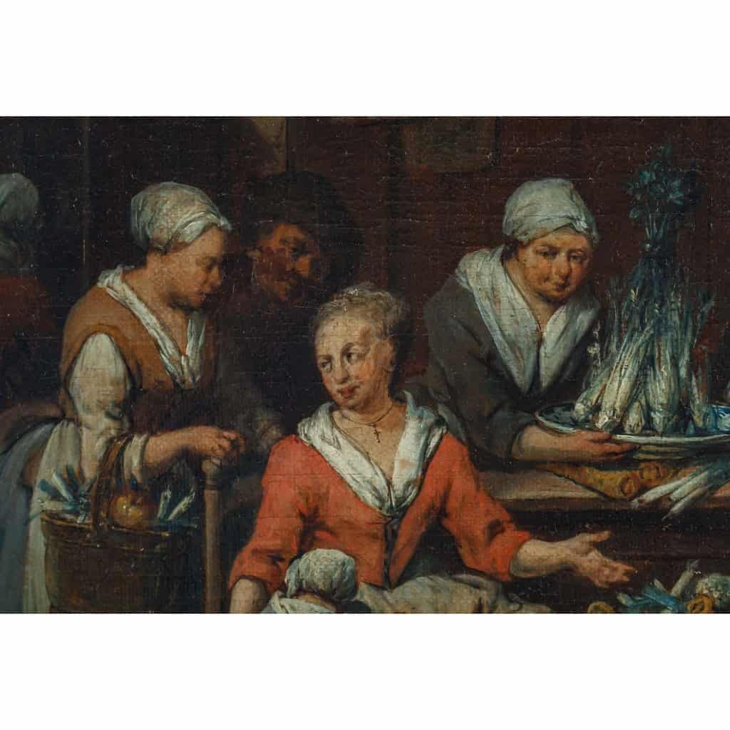 Retour du marché. Jan-Baptist Lambrechts 1680-1731 | Biron Retour du marché. Jan-Baptist Lambrechts 1680-1731