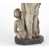 Sainte Catherine d’Alexandrie, Sculpture polychrome et dorée. France milieu XVIe siècle. | Biron Sainte Catherine d’Alexandrie, Sculpture polychrome et dorée. France milieu XVIe siècle.