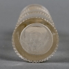 Flacon « Fleurs Vives » verre blanc de René LALIQUE pour Volnay | Biron Flacon "Fleurs Vives" verre blanc de René LALIQUE pour Volnay