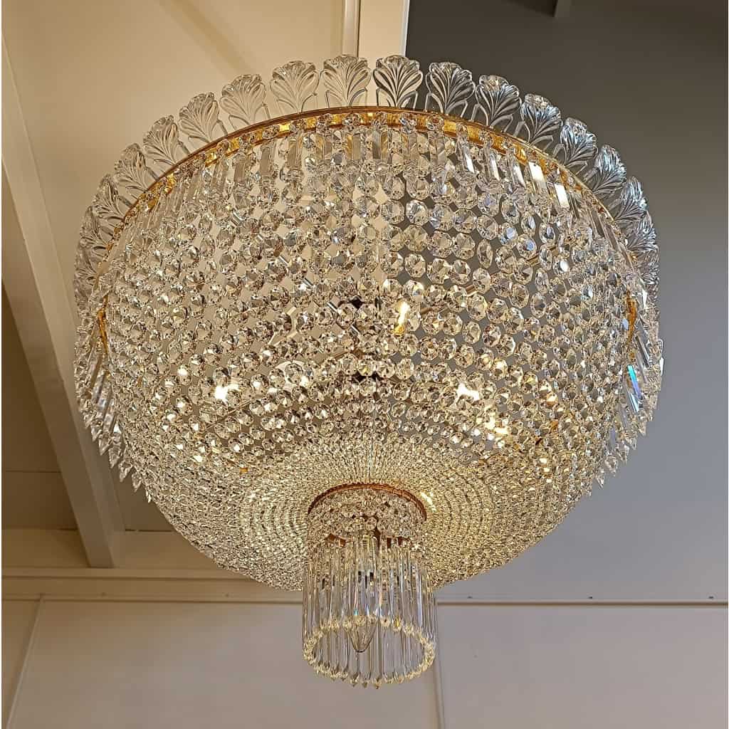 Grand lustre Corbeille – Maison Baccarat | Biron Grand lustre Corbeille - Maison Baccarat
