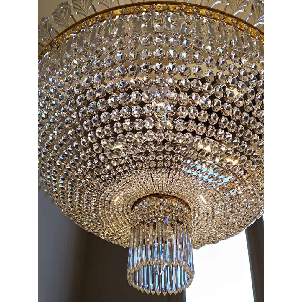 Grand lustre Corbeille – Maison Baccarat | Biron Grand lustre Corbeille - Maison Baccarat