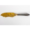 Pelle à gâteau en métal argenté et vermeil, XIXème siècle | Biron Pelle à gâteau en métal argenté et vermeil, XIXème siècle