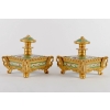 Paire de flacons en porcelaine attribués à Jacob Petit, circa 1835 | Biron Paire de flacons en porcelaine attribués à Jacob Petit, circa 1835