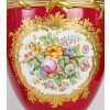 Paire Vases porcelaine 19eme | Biron Paire Vases porcelaine 19eme