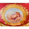 Paire Vases porcelaine 19eme | Biron Paire Vases porcelaine 19eme