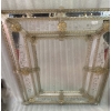 1950/70′ Miroir Murano Style Véronèse Pareclose Rectangulaire avec Réserve 14