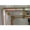 1950/70′ Miroir Murano Style Véronèse Pareclose Rectangulaire avec Réserve 16