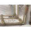 1950/70′ Miroir Murano Style Véronèse Pareclose Rectangulaire avec Réserve 18