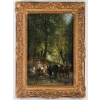 Léon LEGAT(1829-1892). Le Sous-bois. | Biron ||||||||||