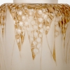Vase « Muguet » verre blanc patiné sépia de René LALIQUE | Biron Vase "Muguet" verre blanc patiné sépia de René LALIQUE