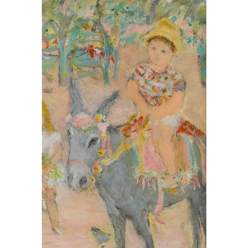 Promenade à dos d’âne, Jocelyne Seguin | Biron Promenade à dos d'âne, Jocelyne Seguin