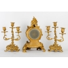Une garniture en bronze doré de style louis XV fin XIXème siècle | Biron Une garniture en bronze doré de style louis XV fin XIXème siècle