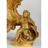 Une garniture en bronze doré de style louis XV fin XIXème siècle | Biron Une garniture en bronze doré de style louis XV fin XIXème siècle