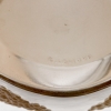 Vase « Poivre » verre blanc patiné sépia de René LALIQUE | Biron Vase "Poivre" verre blanc patiné sépia de René LALIQUE