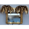1970′ Miroir Aux Palmiers Éclairants Pièce Unique et Originale Par Barbier, Jansen, Fernandez, Faure | Biron 1970′ Miroir Aux Palmiers Éclairants Pièce Unique et Originale Par Barbier, Jansen, Fernandez, Faure