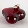 Flacon « Cœur en Folie » verre rouge et blanc de Paul Poiret pour Rosine | Biron Flacon "Cœur en Folie" verre rouge et blanc de Paul Poiret pour Rosine