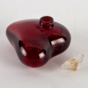 Flacon « Cœur en Folie » verre rouge et blanc de Paul Poiret pour Rosine | Biron Flacon "Cœur en Folie" verre rouge et blanc de Paul Poiret pour Rosine