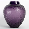 Vase « Archers » cristal violet de LALIQUE FRANCE | Biron |||||||