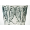Vase « Inséparables » verre blanc patiné bleu de René LALIQUE | Biron Vase "Inséparables" verre blanc patiné bleu de René LALIQUE
