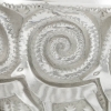 Vase « Rennes » verre blanc patiné gris de René LALIQUE | Biron Vase "Rennes" verre blanc patiné gris de René LALIQUE