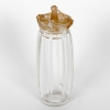 Flacon « Carnettes Guêpes » verre blanc patiné sépia de René LALIQUE | Biron Flacon "Carnettes Guêpes" verre blanc patiné sépia de René LALIQUE