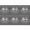 Service « Saint-Cyr » verre blanc de René LALIQUE – 12 pièces | Biron |||||||||