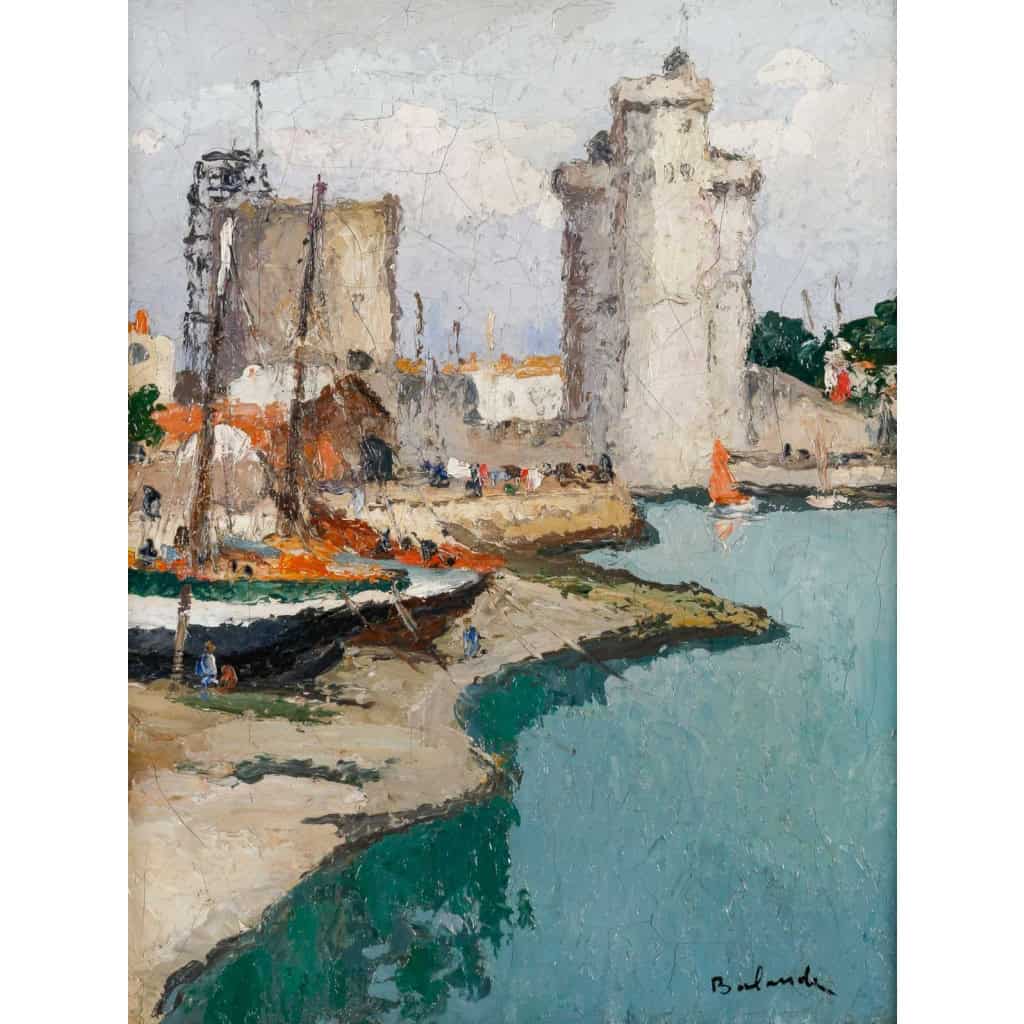 GASTON BALANDE HUILE SUR TOILE | Biron GASTON BALANDE HUILE SUR TOILE