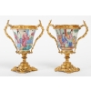 Une paire de vases en porcelaine chinoise fin XIXème siècle | Biron ||||||||||||||