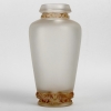 Vase « Frise Aigles » verre blanc patiné sépia de René LALIQUE | Biron ||||||||