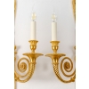 Paire d’appliques de style Louis XVI. | Biron Paire d'appliques de style Louis XVI.