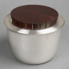 Service Thé et Café Art Déco Moderniste argent massif et palissandre de Jean E. PUIFORCAT | Biron Service Thé et Café Art Déco Moderniste argent massif et palissandre de Jean E. PUIFORCAT