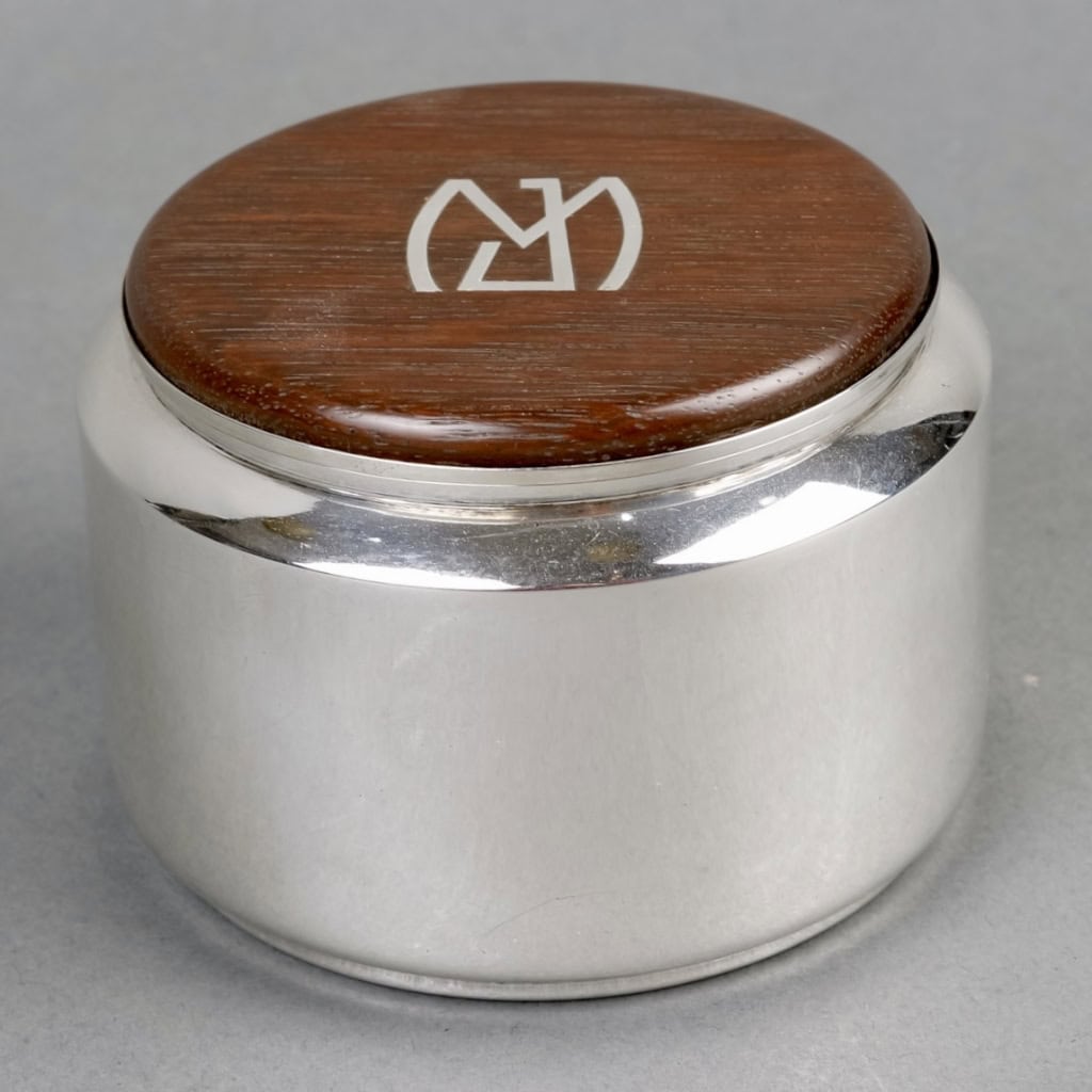Service Thé et Café Egoïste Art Déco argent et palissandre de Jean E. Puiforcat | Biron Service Thé et Café Egoïste Art Déco argent et palissandre de Jean E. Puiforcat