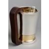 Service Thé et Café Moderniste argent, vermeil et palissandre de Jean E. Puiforcat | Biron Service Thé et Café Moderniste argent, vermeil et palissandre de Jean E. Puiforcat