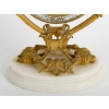 Bel ensemble en bronze doré et argent massif fin XIXème siècle | Biron Bel ensemble en bronze doré et argent massif fin XIXème siècle