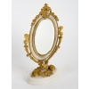 Bel ensemble en bronze doré et argent massif fin XIXème siècle | Biron Bel ensemble en bronze doré et argent massif fin XIXème siècle