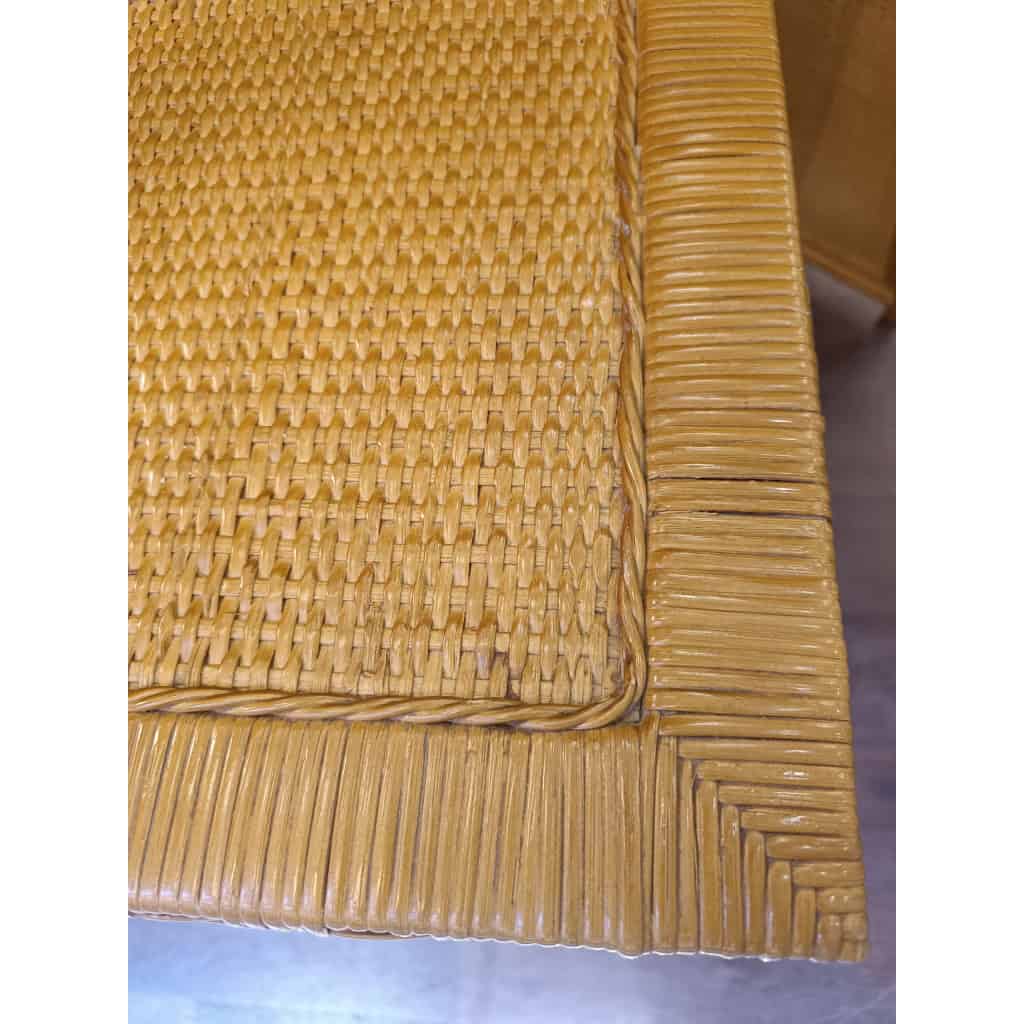 Commode En Bambou Des Années 50 / 60 | Biron Commode En Bambou Des Années 50 / 60