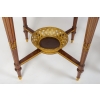 Paire de tables bouillottes de style Louis XVI. | Biron Paire de tables bouillottes de style Louis XVI.