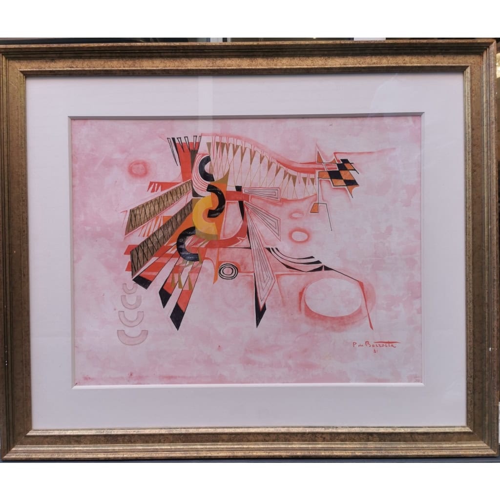 Tableau Signé Pierre De Berroeta | Biron |||||||