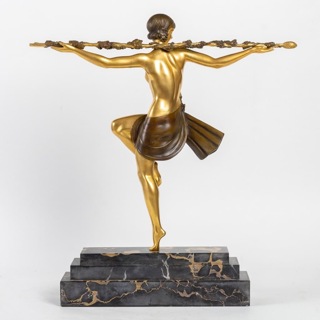 Pierre Le Faguays (1892-1962) Danseuse avec Thyrsus | Biron Pierre Le Faguays (1892-1962) Danseuse avec Thyrsus