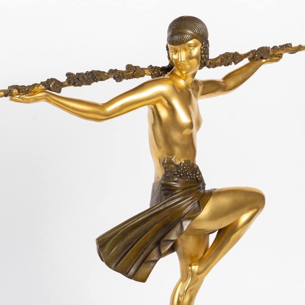 Pierre Le Faguays (1892-1962) Danseuse avec Thyrsus | Biron Pierre Le Faguays (1892-1962) Danseuse avec Thyrsus