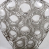 Flacon « Salamandres » verre blanc patiné gris de René LALIQUE