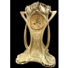 importante pendule art nouveau en bronze doré | Biron ||||||||||