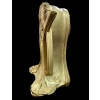 importante pendule art nouveau en bronze doré | Biron importante pendule art nouveau en bronze doré