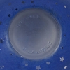 Boîte « Dans La Nuit » verre blanc patiné bleu de René LALIQUE pour Worth | Biron Boîte "Dans La Nuit" verre blanc patiné bleu de René LALIQUE pour Worth