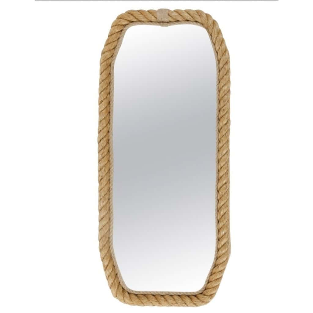 1950 Miroir en corde Audoux Minet | Biron |||||