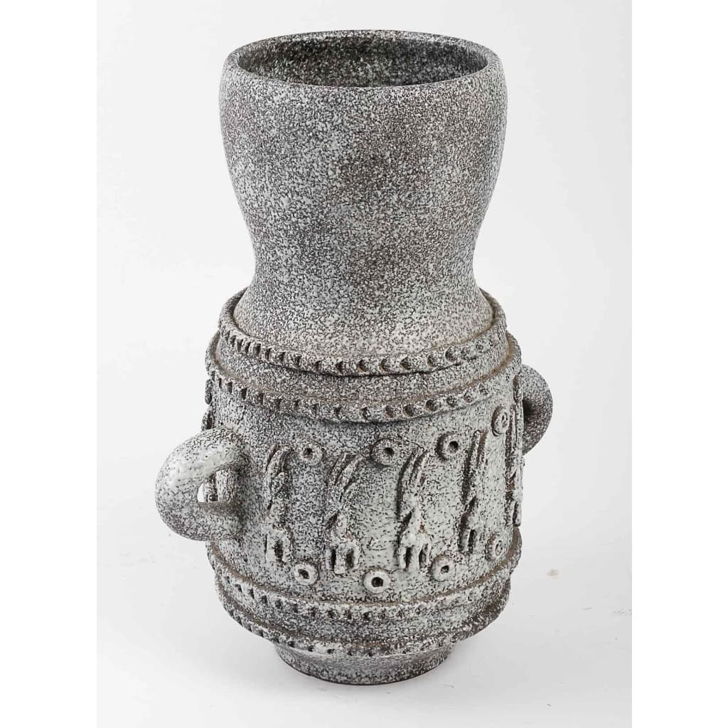 Vase en céramique par René Bluet alias Jean Besnard | Biron |||||||||